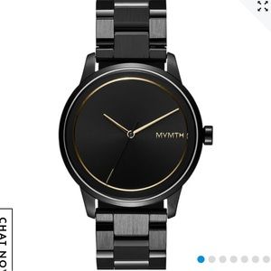 Black MVMT “Profile” Watch 44mm